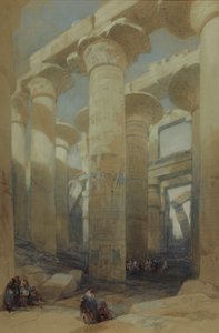 O Templo de Karnak de David Roberts