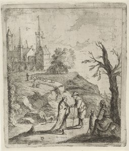 Paisagem com cartomante de David Teniers (II)