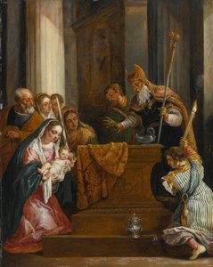 A apresentação no Templo de David Teniers the Younger