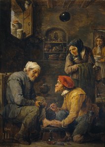O Cirurgião, 1630-1640 de David Teniers the Younger