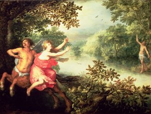 Hércules, Deianeira e o centauro Nessus, 1612 (painel)