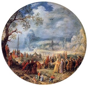 O Sermão de Cristo no lago Genezareth, 1623.