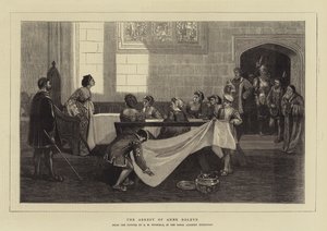 A prisão de Ana Bolena de David Wilkie