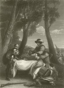 A morte de Sir Philip Sidney de David Wilkie