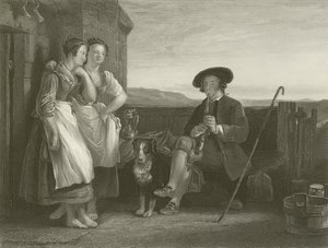 O pastor gentil de David Wilkie