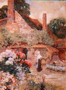 Um Kentish Cottage, perto de Edenbridge de David Woodlock