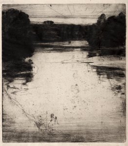 Afterglow no Findhorn de David Young Cameron