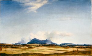 Autumn Clouds, the Ochil Hills, c.1930 (óleo sobre tela)