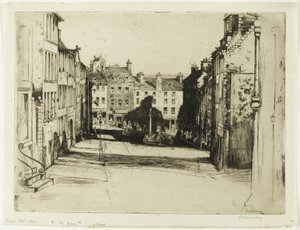 Broad Street, Stirling de David Young Cameron