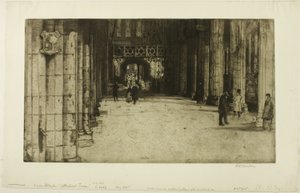 Tela da Catedral de Glasgow de David Young Cameron