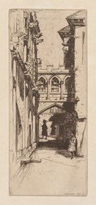 No castelo de Stirling ou em um palácio escocês, um palácio escocês, 1899.