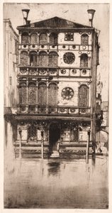 Palazzo Dario, Veneza de David Young Cameron