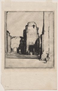 Tepidarium, Banhos de Caracalla de David Young Cameron