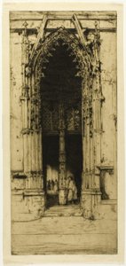 A varanda norte, Harfleur de David Young Cameron