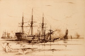 A Vingança Antiga (gravura) de David Young Cameron