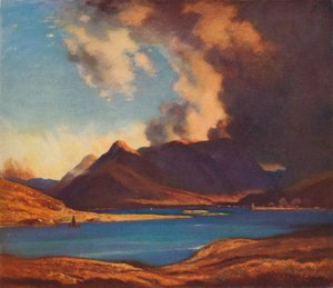 As Sombras de Glencoe, 1925 de David Young Cameron