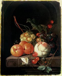 Ainda vida de frutas, do século XVII