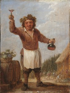 Uma alegoria das quatro estações: outono de David Teniers the Younger