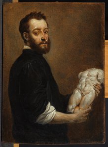Retrato de um escultor, depois de Giovanni Battista Moroni