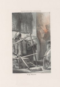 Armas carolíngias Antiguidades carolíngias; Armas Marciais (título no objeto)