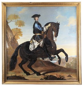 Porträt, Reiter de David von Krafft