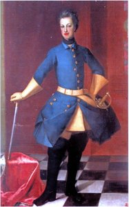 Retrato de Carlos Frederico de Holstein-Gottorp (1700-1739) de David von Krafft
