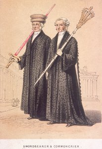 Um espadachim e um pregoeiro, 1855