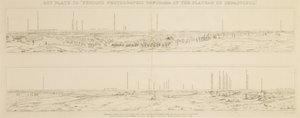 Panorama do planalto de Sebastopol de Day and Son