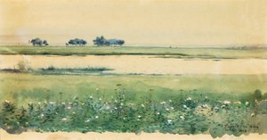 Paisagem com pântanos, 1898.