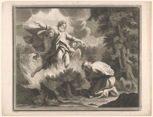 Moisés e o arbusto em chamas de De Vernesson (II)