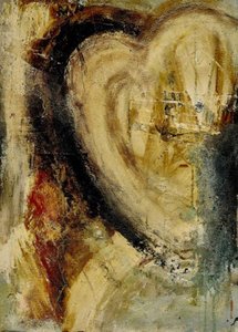 Coração Abstrato Apaixonado de Deb Chaney