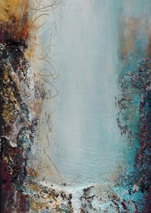 Fluxo Azul Texturado de Deb Chaney