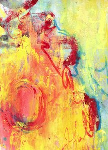 Energia abstrata vibrante de Deb Chaney