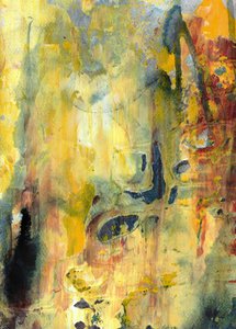 Ouro Abstrato Vibrante de Deb Chaney