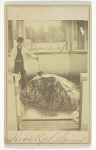 High Rock Spring, c. 1865. de Deloss Barnum