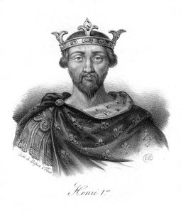 Henri I. da Inglaterra ou França de Delpech