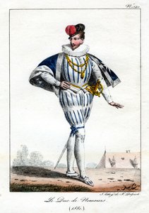 Jacques de Savoie, 2º duque de Nemours, 1580, c1795-1825.