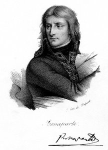Napoleão Bonaparte quando jovem, c 1790s, c1830.