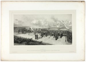 Bateria nº 10, de Souvenirs of Italy: Rome Expedition de Denis Auguste Marie Raffet