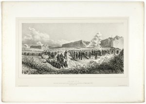Bateria nº 14, de Souvenirs of Italy: Rome Expedition de Denis Auguste Marie Raffet