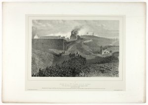 Partida da terceira coluna, chamada de suporte, de Souvenirs d