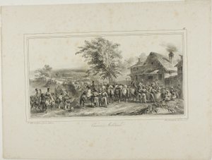Comboio militar de Denis Auguste Marie Raffet
