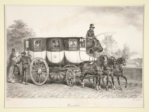 Omnibus de Denis Auguste Marie Raffet