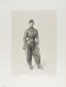 Retrato de Auguste Raffet de Denis Auguste Marie Raffet