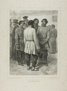 Camponeses russos de Denis Auguste Marie Raffet