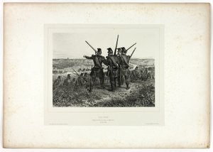 São Pedro!, de Lembranças da Itália: expedição de Roma de Denis Auguste Marie Raffet