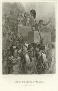 A morte do deputado Feraud de Denis Auguste Marie Raffet