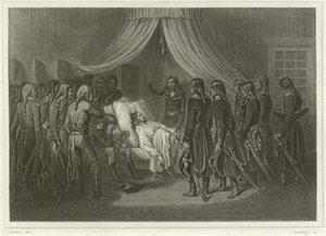 A morte do General Hoche de Denis Auguste Marie Raffet