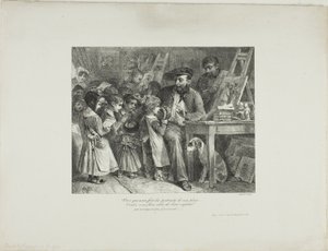 Vós que fizestes retratos dos nossos pais... fá-los-íeis dos seus filhos de Denis Auguste Marie Raffet
