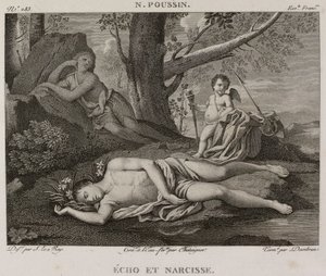 Denis-Sébastien Leroy, Chataigner e Dambrun - Eco e Narciso, segundo Nicolas Poussin - 1802-1815